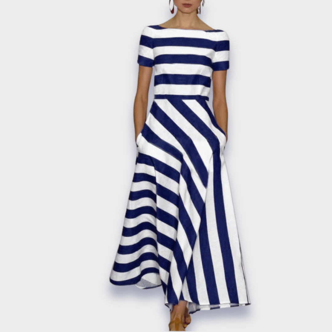 Handmade Striped Maxi Dress