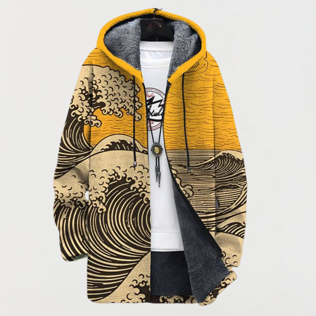 Wave Pattern Jacket