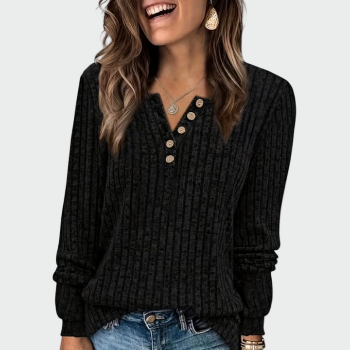 Knitted with Buttons