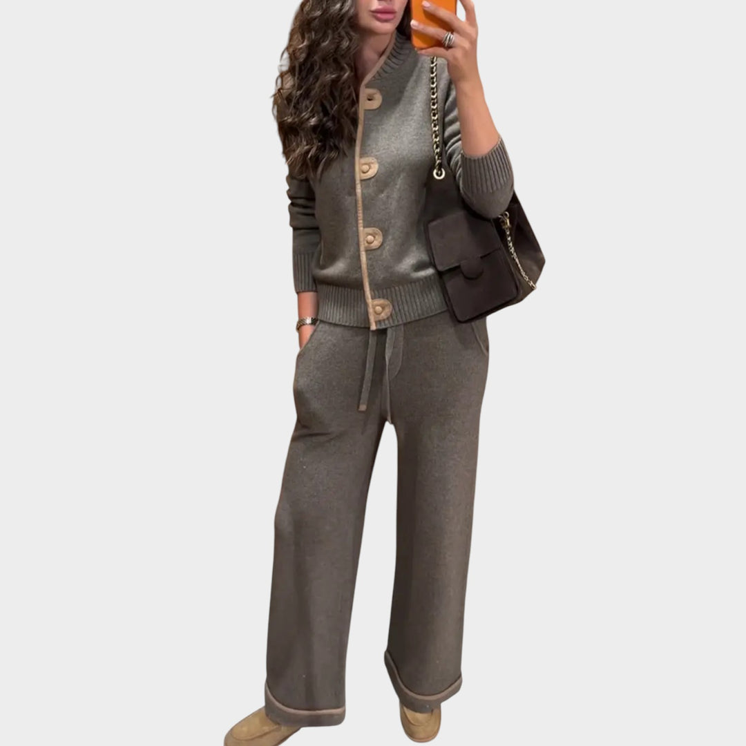 Cozy Knit Button Set