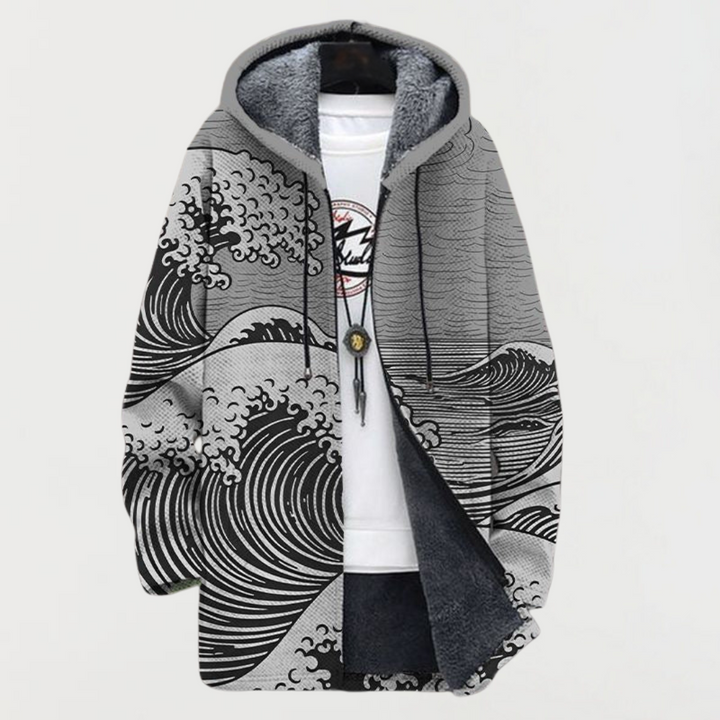 Wave Pattern Jacket