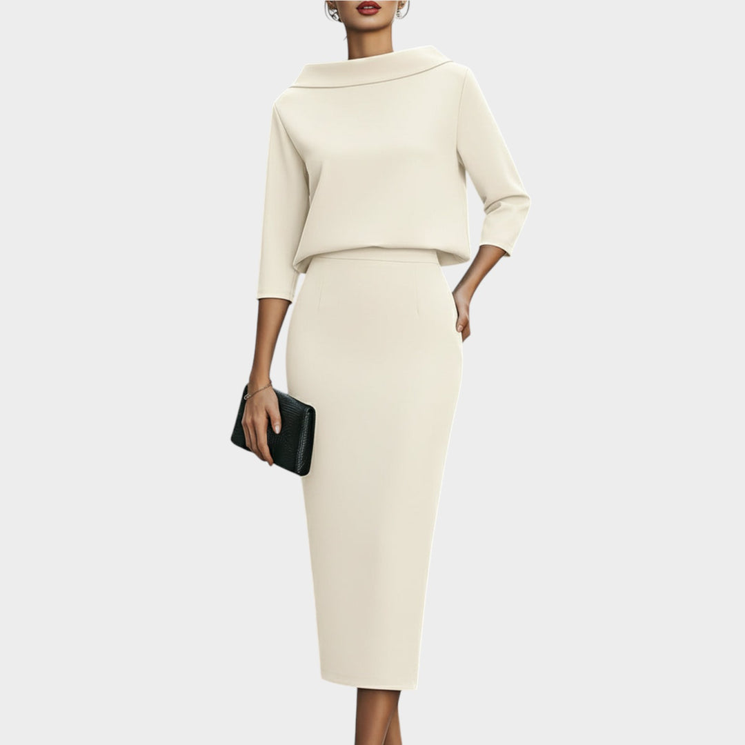 Elegant Two-Piece Midi Set