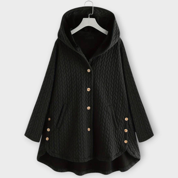 Leslie - Warm Jacket with Buttons