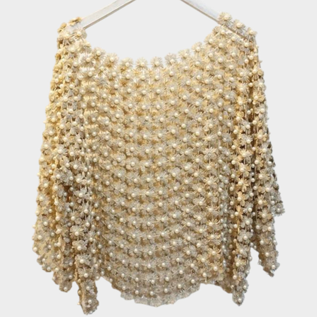 Sparkle Knit Statement Top