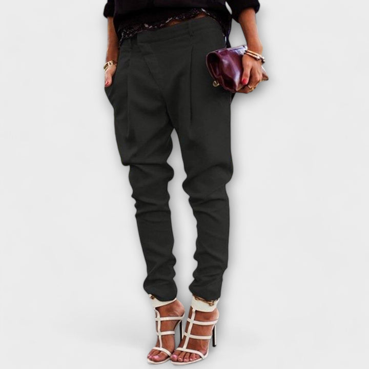 High-Waisted Trousers