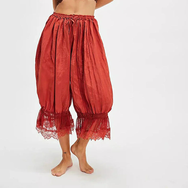 Boho Trousers with Lace