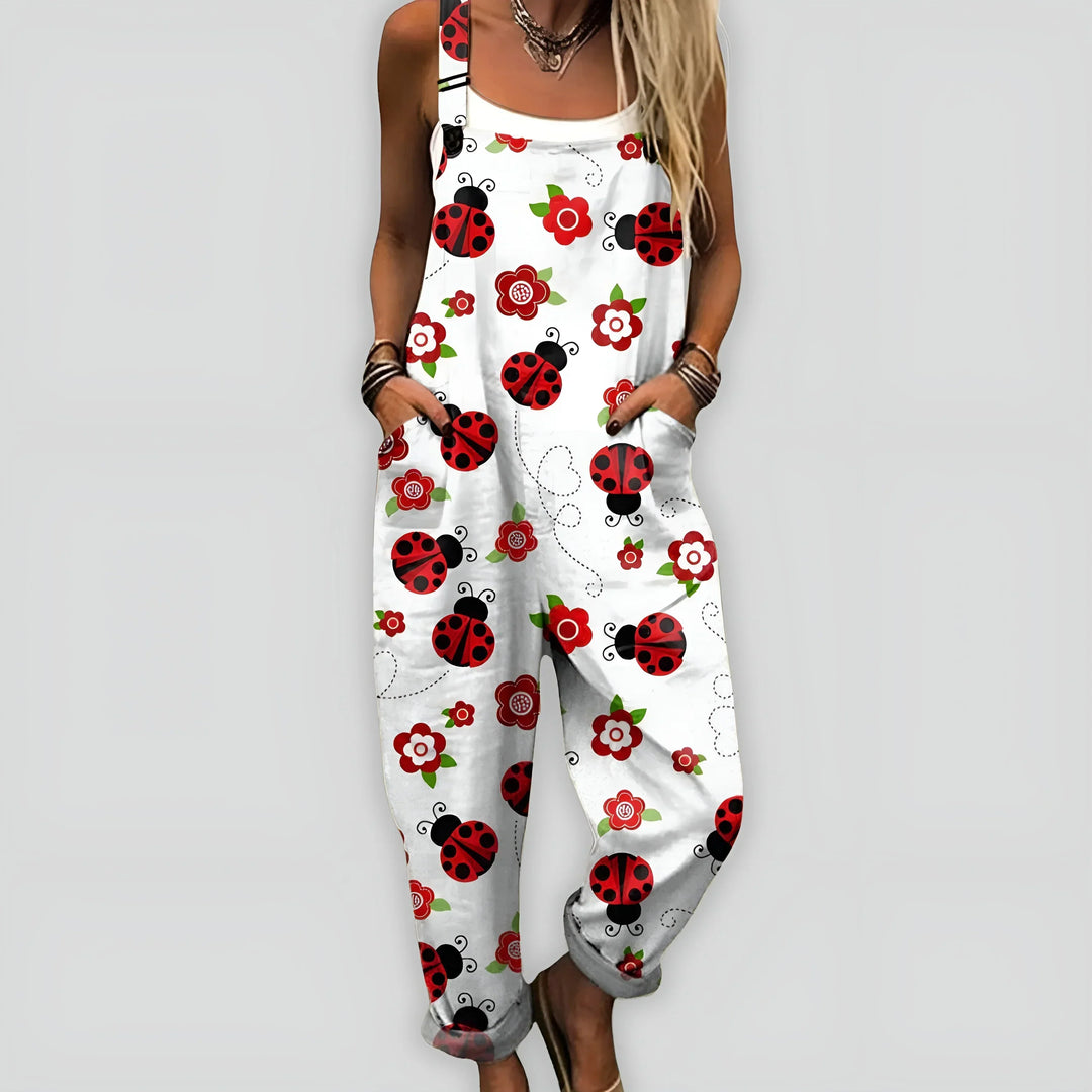 Comfortable and Stylish Jumpsuit with a Relaxed Fit