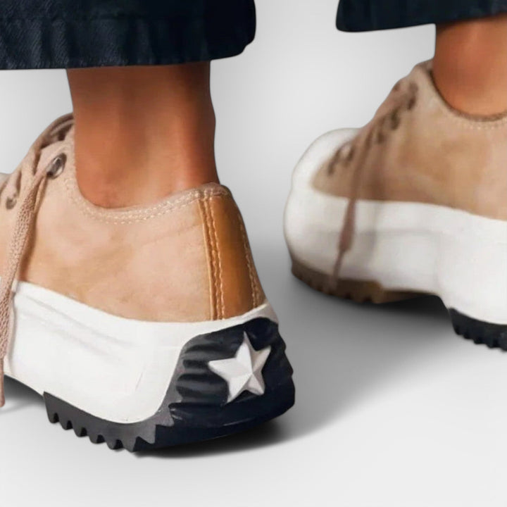 Modern Sports Shoes with Thick Sole