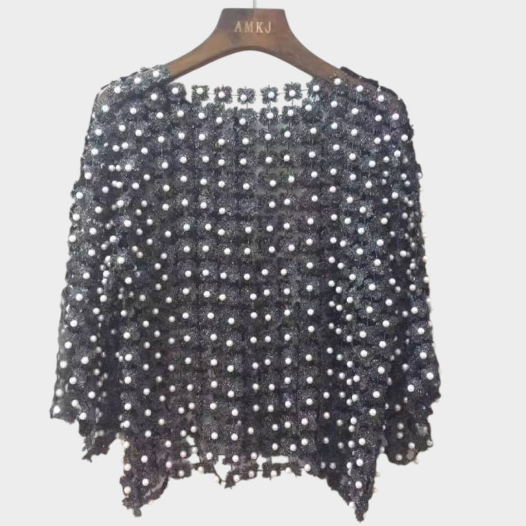 Sparkle Knit Statement Top
