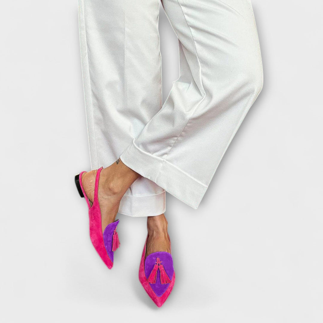 Colour Play with Tassel Design