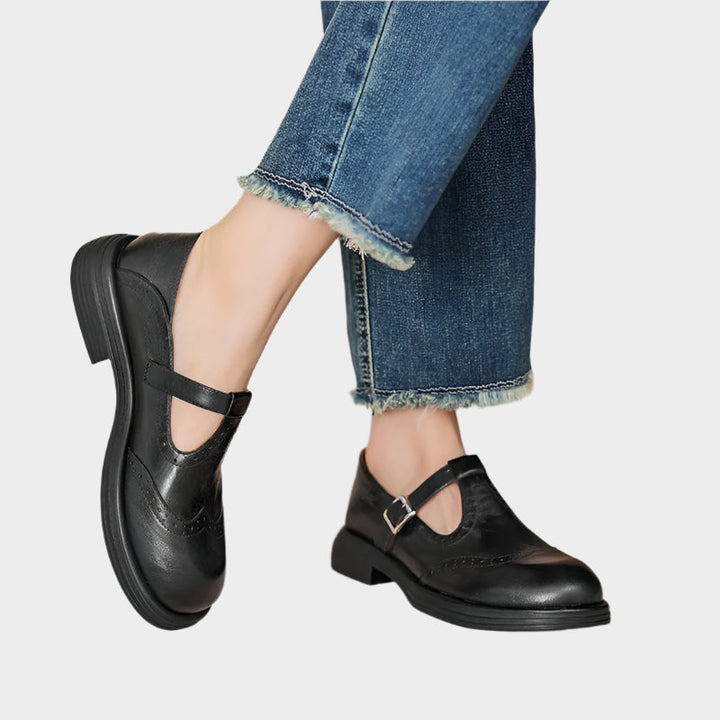 Classic Mary Jane Moccasins