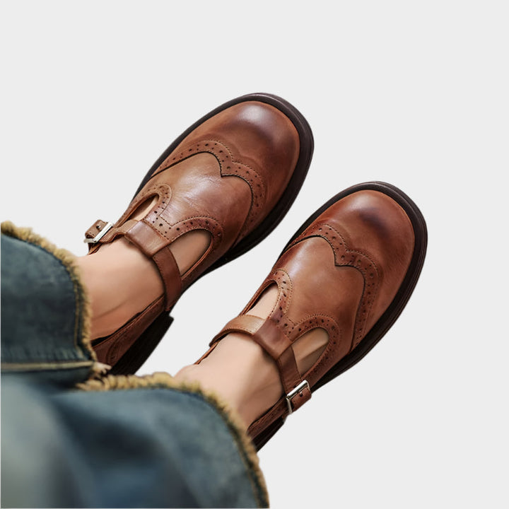 Classic Mary Jane Moccasins
