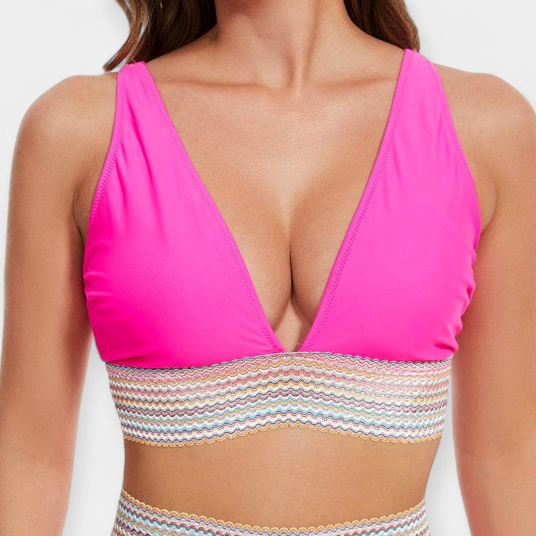 High-Waisted Bikini with Padding